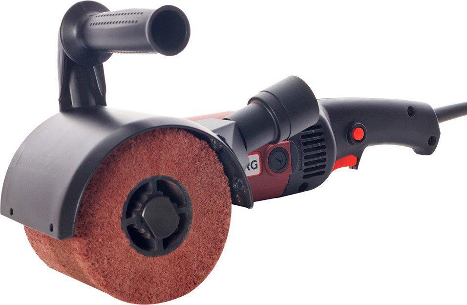 Щеточная шлифмашина RedVerg RD-BM1400E- фото