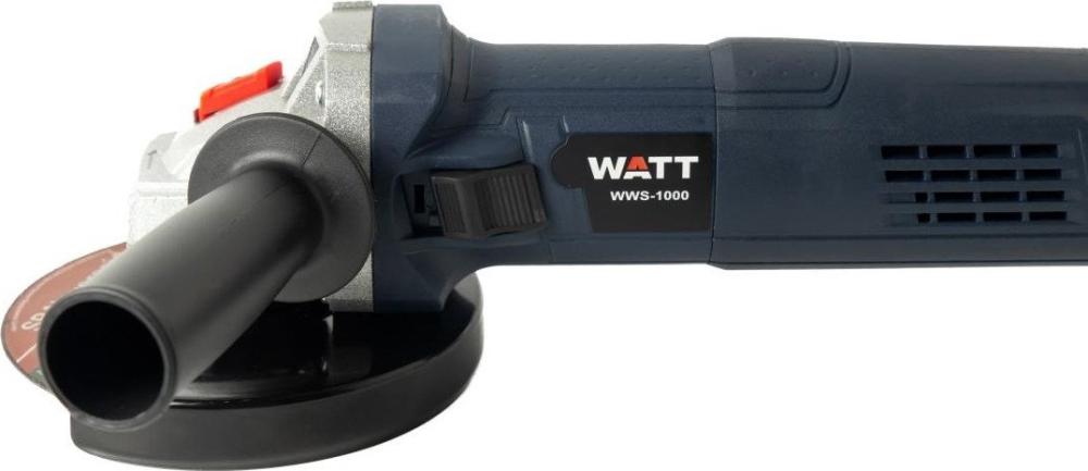 Угловая шлифмашина WATT WWS-1000 4.010.125.20- фото4