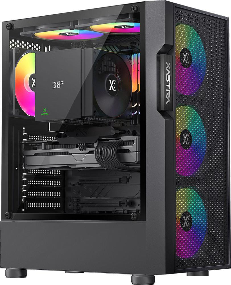 Корпус XASTRA A302 4FRGB (черный)