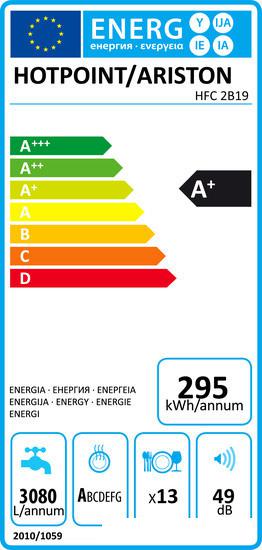 Посудомоечная машина Hotpoint-Ariston HFC 2B19- фото2