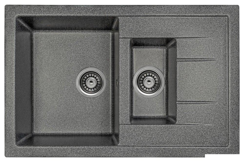 Кухонная мойка Gerhans C10 (графит)