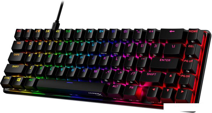 Клавиатура HyperX Alloy Origins 65 (HyperX Red, нет кириллицы)- фото2