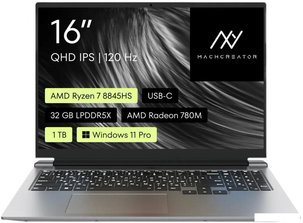 Ноутбук Machcreator Vision L16 Origin JJ00G700HRU- фото