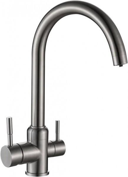 Смеситель Ulgran 020-304 (нержавеющая сталь)