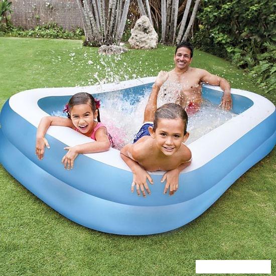 Надувной бассейн Intex Swim Center 57180 (203х152x48, голубой)- фото2