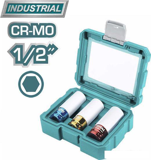 Набор головок слесарных Total THMLNS031- фото2