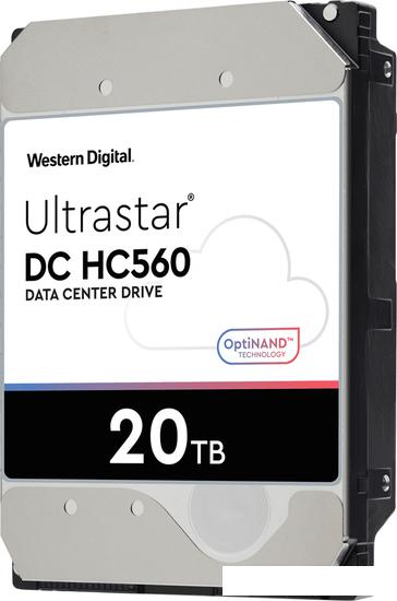 Жесткий диск WD Ultrastar DC HC560 20TB WUH722020BL5204