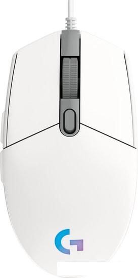 Игровая мышь Logitech G102 Lightsync (белый)- фото