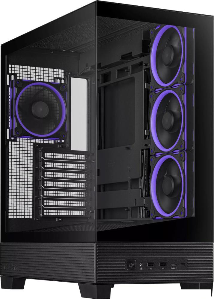 Корпус ASUS A31 Plus (черный)- фото