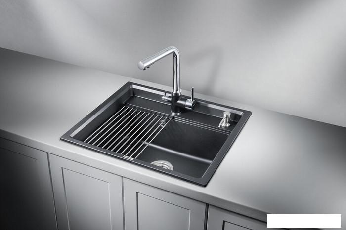 Кухонная мойка Granula KS-6003 (шварц)- фото2