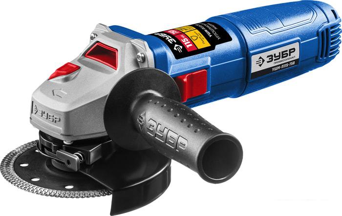 Угловая шлифмашина Зубр УШМ-П115-750- фото