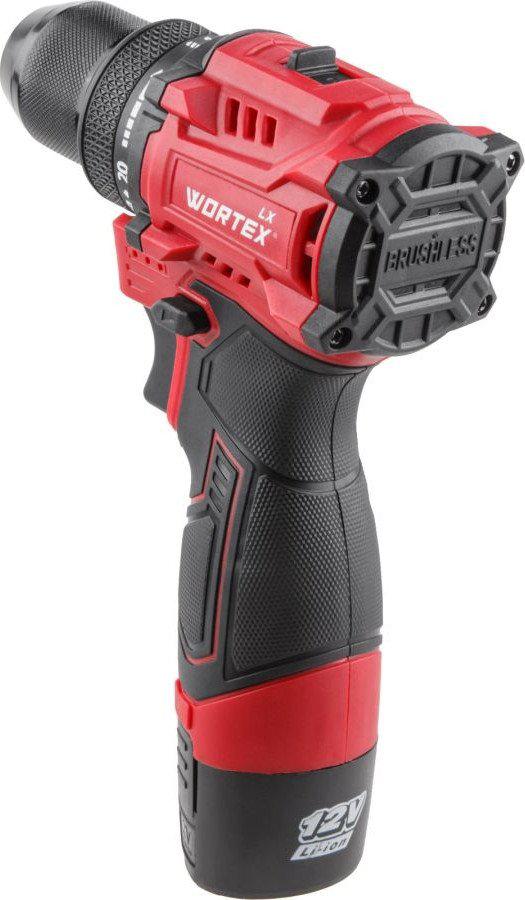 Дрель-шуруповерт Wortex LX BD 1215-1 Li 1333698 (с 1-им АКБ, кейс)- фото3