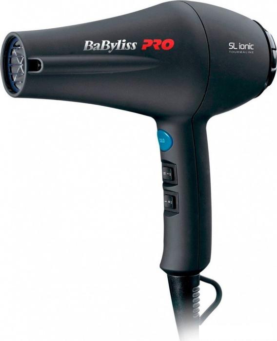 Фен BaByliss PRO SL Ionic 5586-E (черный)- фото2