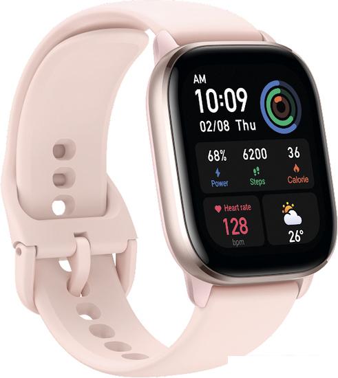 Умные часы Amazfit GTS 4 Mini (фламинго розовый)- фото2