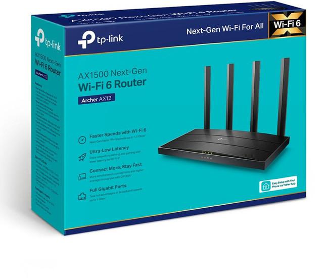Wi-Fi роутер TP-Link Archer AX12- фото3