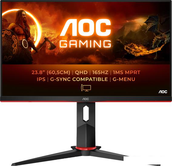 Игровой монитор AOC Q24G2A/BK- фото