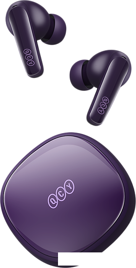 Наушники QCY T13X (фиолетовый)- фото