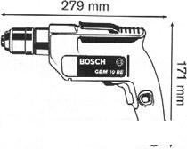 Безударная дрель Bosch GBM 10 RE [0601473600]- фото3