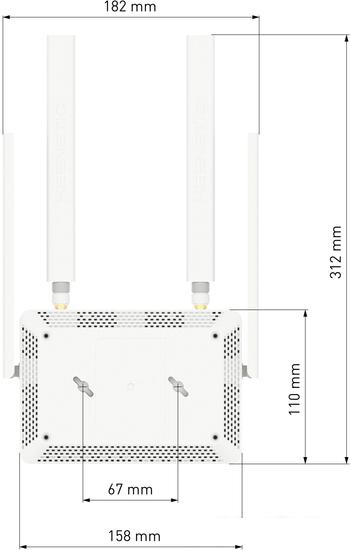 4G Wi-Fi роутер Keenetic Runner 4G KN-2212- фото4
