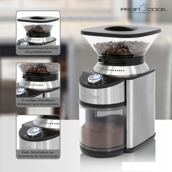 Электрическая кофемолка ProfiCook PC-EKM 1205- фото3