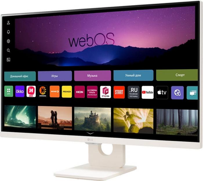 Smart монитор LG MyView Smart Monitor 27SR50F-W- фото2