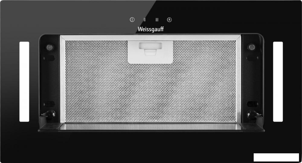 Кухонная вытяжка Weissgauff Intense 600 Touch Black Glass- фото3