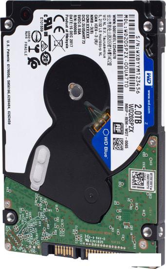 Жесткий диск WD Blue Mobile 2TB WD20SPZX- фото3