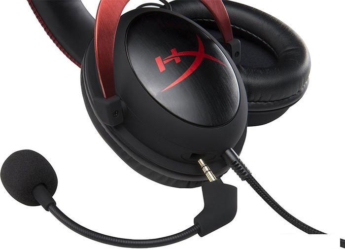 Наушники с микрофоном HyperX Cloud II (красный)- фото3