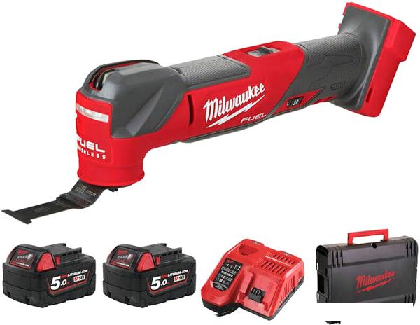 Мультифункциональная шлифмашина Milwaukee M18 Fuel FMT-502X 4933478492 (с 2-мя АКБ, кейс)- фото