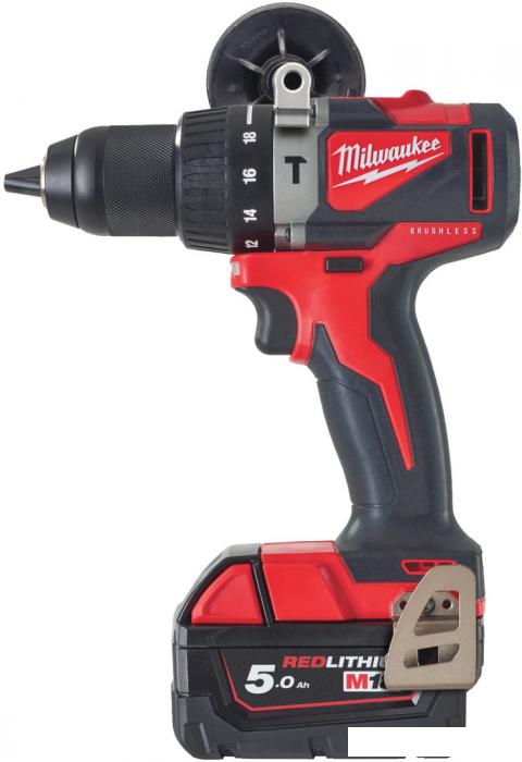 Ударная дрель-шуруповерт Milwaukee M18 BLPD2-502X 4933464517 (с 2-мя АКБ 5 Ач, кейс)- фото