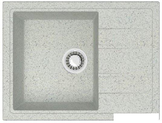 Кухонная мойка Berge BR-5850 + смеситель AM.PM Like F8007133 (серый)- фото2