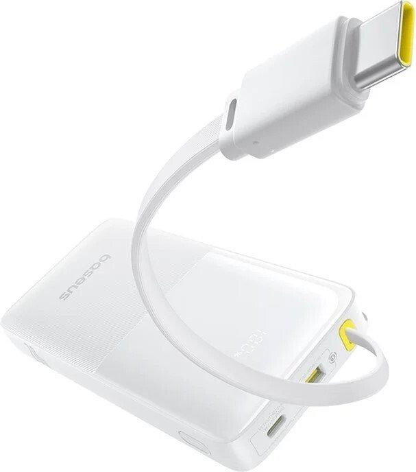 Внешний аккумулятор Baseus Bipow 2 Power Bank 10000mAh (белый)- фото2