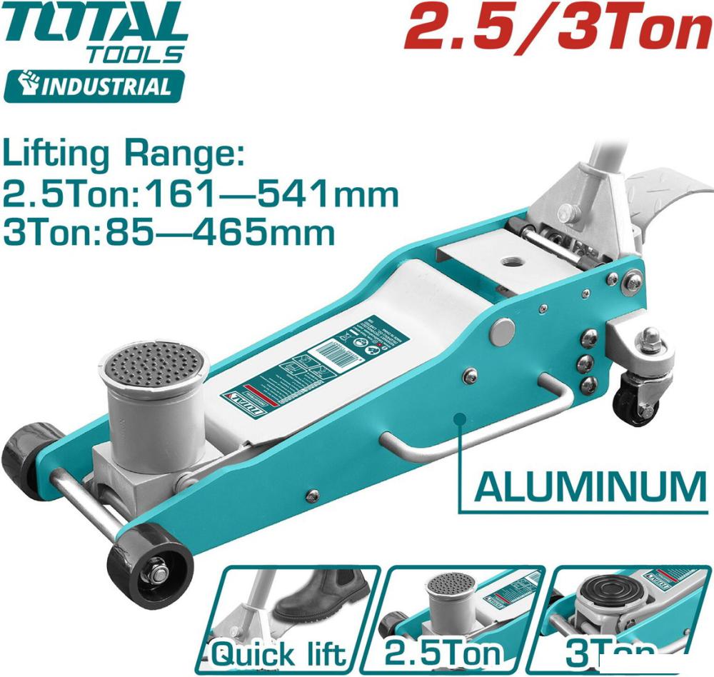 Подкатной домкрат Total THT108253 2.5т