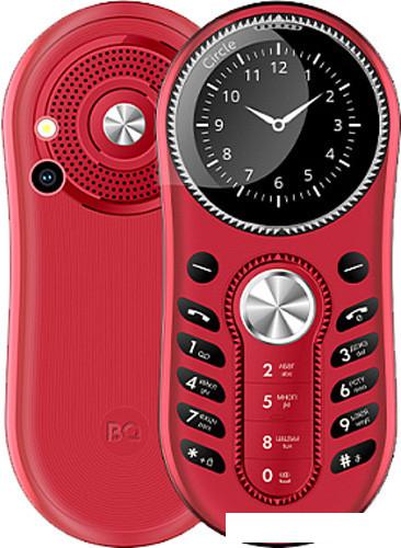 Кнопочный телефон BQ BQ-1416 Circle (красный)- фото