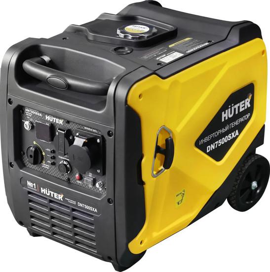 Бензиновый генератор Huter DN7500SXA- фото