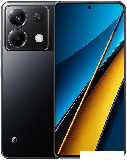 Смартфон POCO X6 8GB/256GB с NFC международная версия (черный)- фото