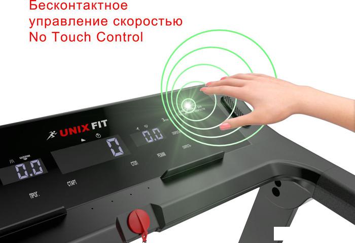 Электрическая беговая дорожка Unixfit Hi-tech F2 Plus (dark storm)- фото4