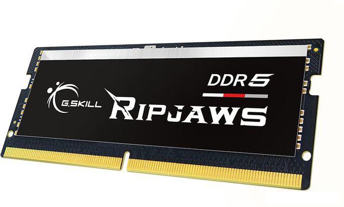Оперативная память G.Skill Ripjaws 32ГБ DDR5 SODIMM 5600МГц F5-5600S4040A32GX1-RS- фото3