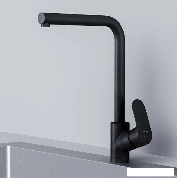 Кухонная мойка Berge BR-7602 + Like F8005022 (черный)- фото3