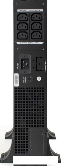 Источник бесперебойного питания ExeGate PowerExpert ULS-3000.LCD.AVR.C13.USB.RS232.SNMP.2U- фото3