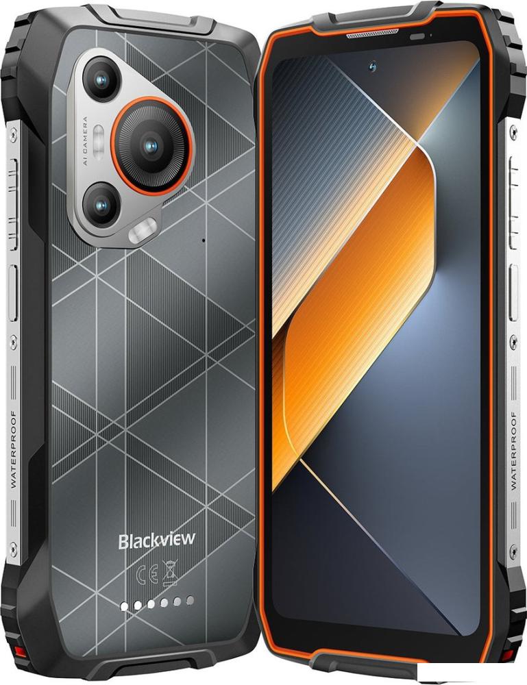 Телефон Blackview BL7000 8GB/256GB (оранжевый)- фото2