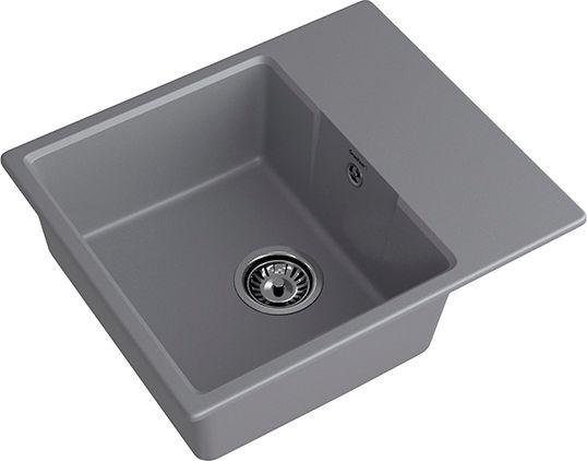 Кухонная мойка GranFest QUARZ GF-UR-658L (темно-серый)- фото2