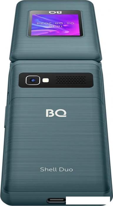 Кнопочный телефон BQ BQ-2412 Shell Duo (бирюзовый)- фото4