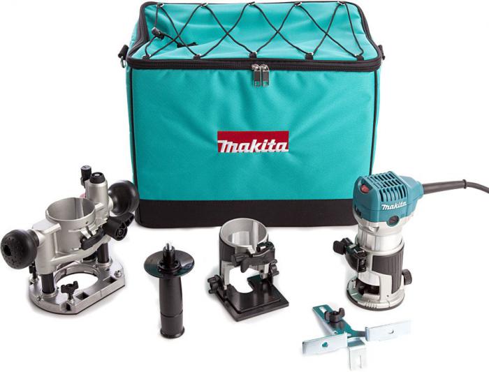 Кромочно-петельный фрезер Makita RT0702CX2 (с сумкой)- фото