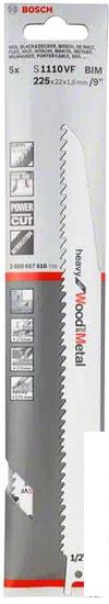 Набор оснастки Bosch 2608657610 (5 предметов)- фото