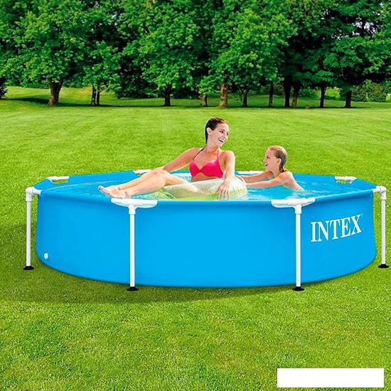 Каркасный бассейн Intex Metal Frame 28205 (244x51)- фото3