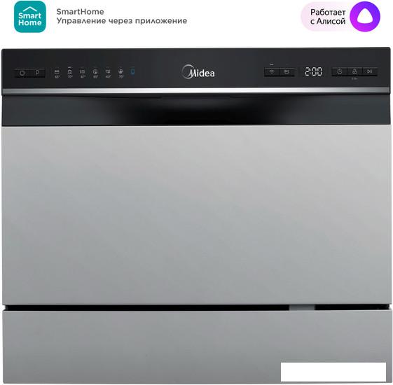Настольная посудомоечная машина Midea MCFD55S460Si- фото