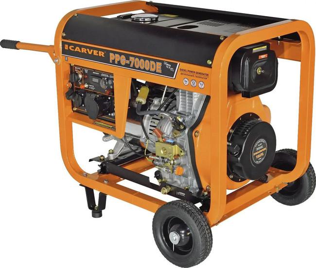 Дизельный генератор Carver PPG-7000DE- фото2