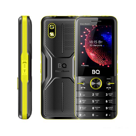 Кнопочный телефон BQ-Mobile BQ-2842 Disco Boom (желтый)- фото4