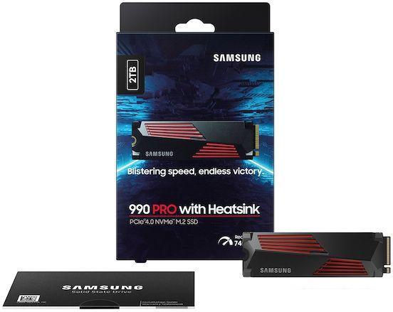 SSD Samsung 990 Pro с радиатором 2TB MZ-V9P2T0CW- фото3